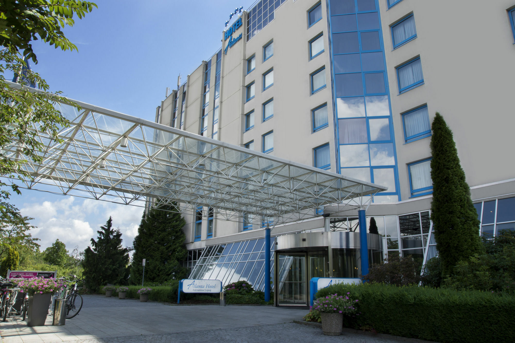 Atlanta Hotel Leipzig Grosspoesna Exterior foto